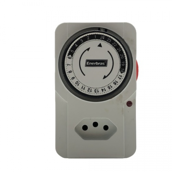Timer Plug In Temporizador Analógico Bivolt Tm-eap Enerbras