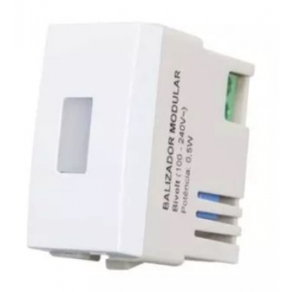 Balizador LED 3000 K Bivolt Branco Sleek PA019010 Margirius