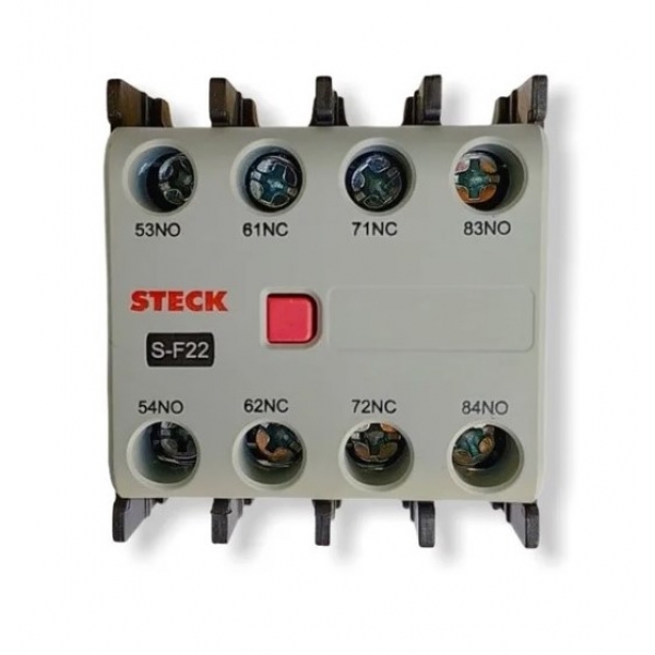 Contato Auxiliar Frontal 2NA+2NF SF22 Steck