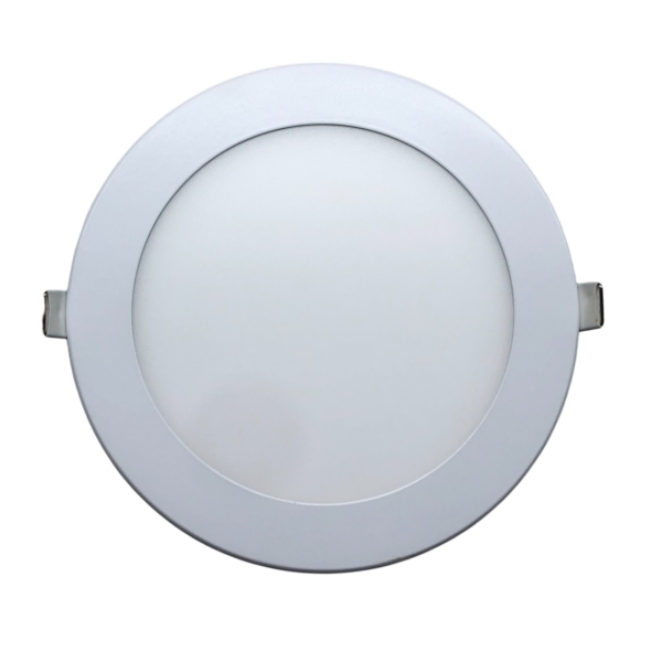 Painel Redondo Embutir 12 W LED Bivolt 3000 K Led90.44 Foxlux
