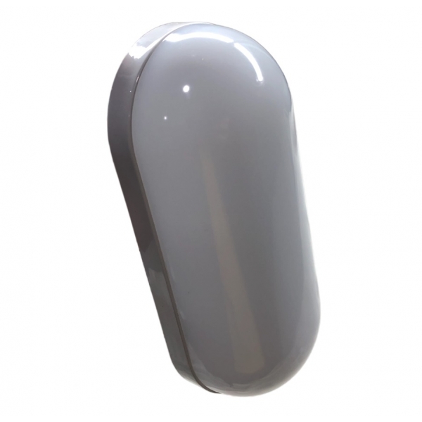 Luminária Arandela Tartaruga Clean LED 8w Branca 6500k Ip65 Blumenau Iluminação