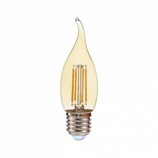 Lâmpada LED de Filamento Vela Chama 2 W E27 2400 K Bivolt Ourolux