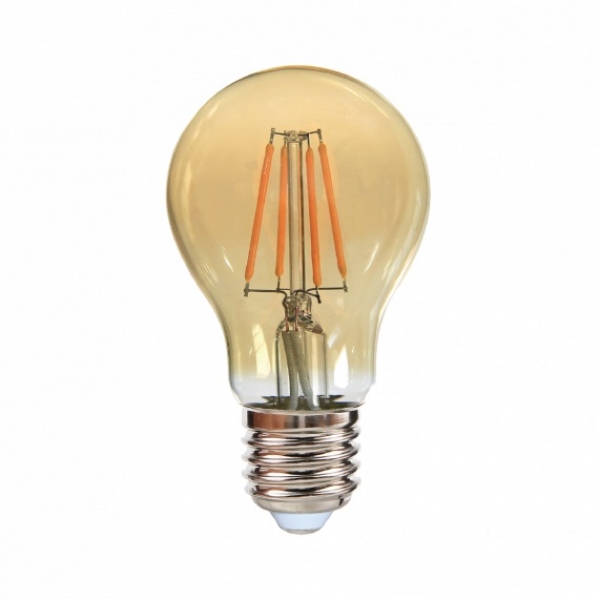 Lampada LED Filamento Bulbo A60 4w E27 2400k Ourolux