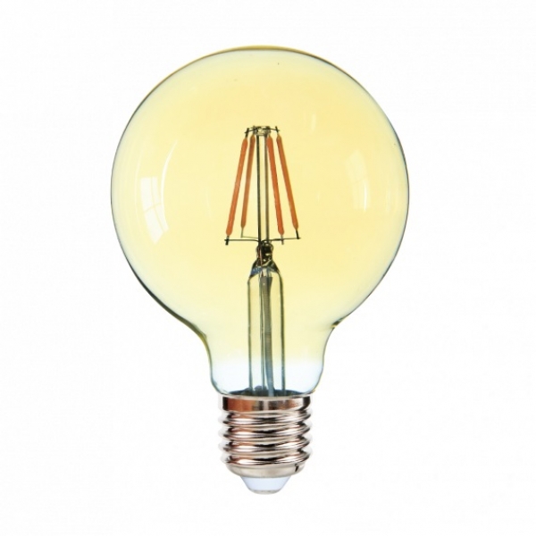Lâmpada LED de Filamento Globo G95 4 W E27 2400 K Bivolt Ourolux