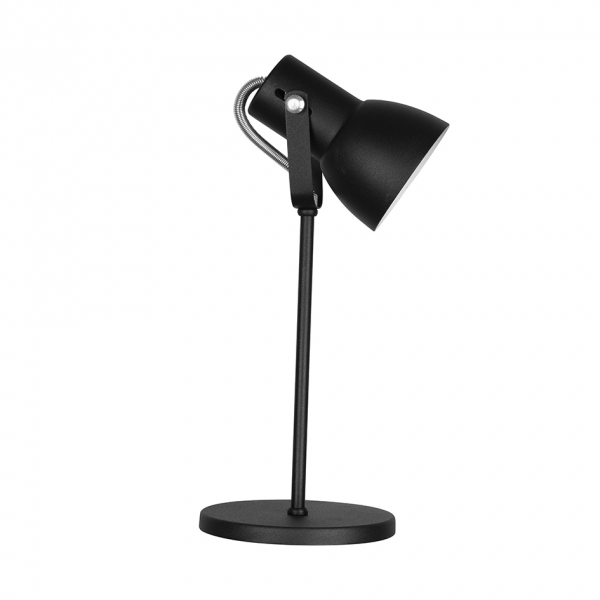 Luminária Mesa Preto Lm110/preto Kin Light
