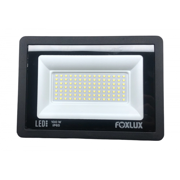 Projetor LED Alumínio 100 W 6500 K Bivolt Led38.23. Foxlux