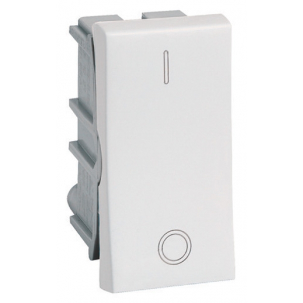 Interruptor Bipolar Simples 10 A 250 V Branco Pial Plus+ 612005BC Pial Legrand