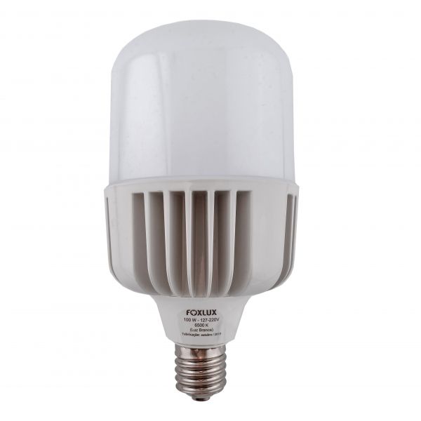 Lampada 100 W 6500 K Bivolt E40 Alta Potencia Led90.92 Foxlux