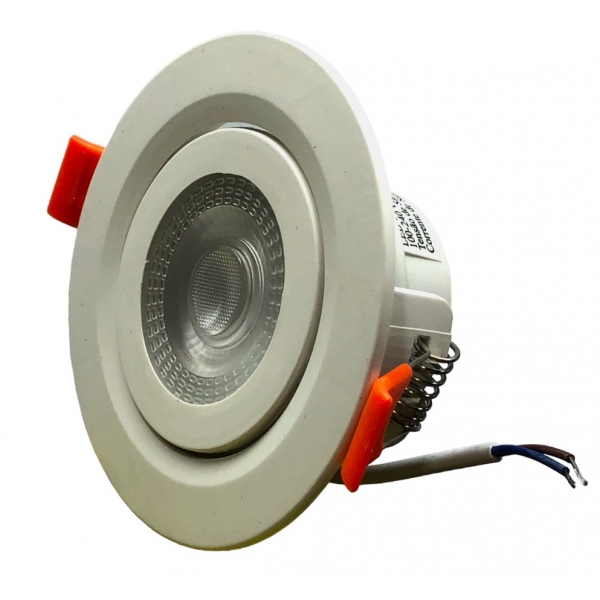 Spot LED 6 W Bivolt 6.500 K Redondo 80166004 Blumenau Iluminação