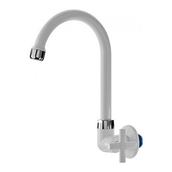 Torneira de Parede para Cozinha Lume Branca 191547 Blukit