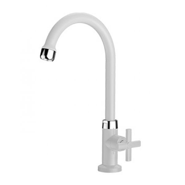 Torneira de Mesa para Cozinha Lume Branca 191555 Blukit