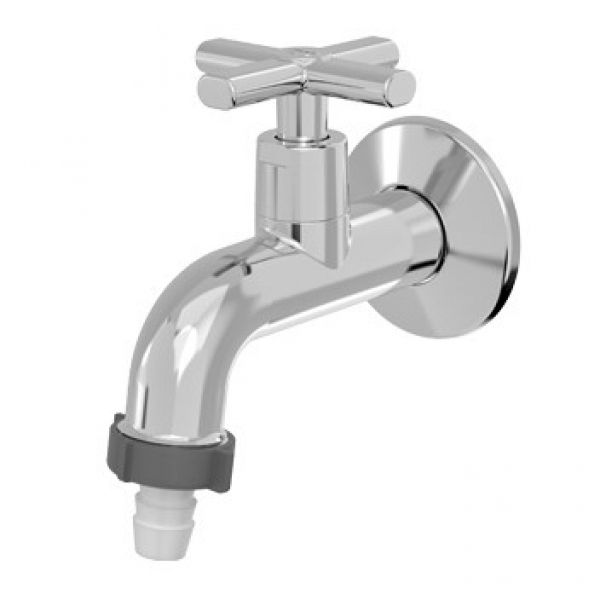 Torneira de Parede Curta Multiuso Lume Cromado 191560 Blukit