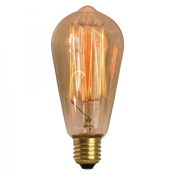 Lamp Filamento Carbono 40 W 110 V Squirrel Cage St58-sc-40 W-110 V GMH