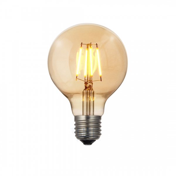 Lampada Filamento Carbono Retro Vintage G80 4 W Bivolt GMH