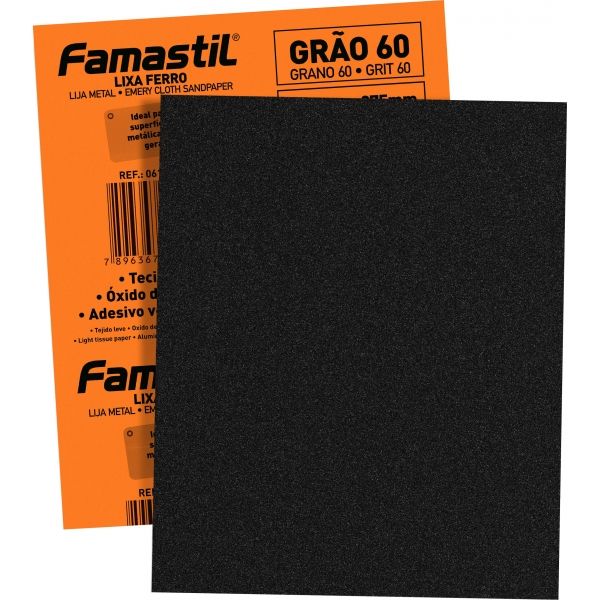 Lixa para Ferro 225 x 275 mm Grão 60 F51.10 Foxlux