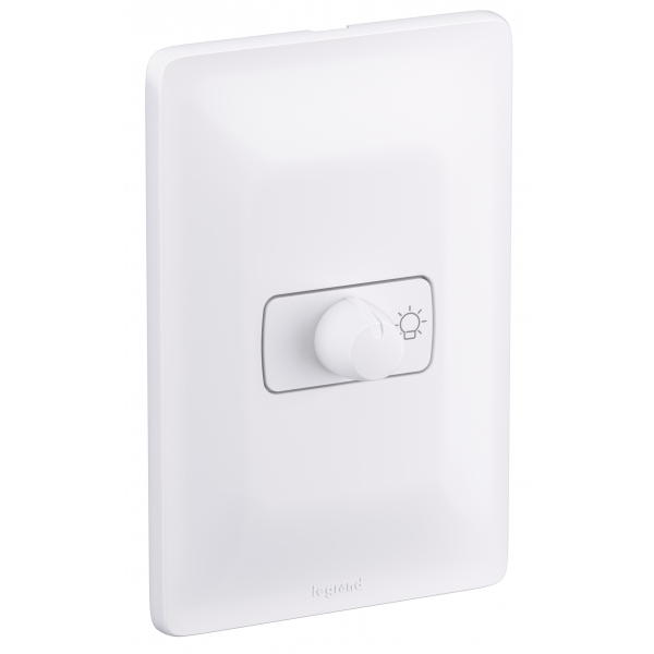 Conjunto 4 x 2 Dimmer Rotativo 300 W x 127 V Zeffia 680130 Pial Legrand