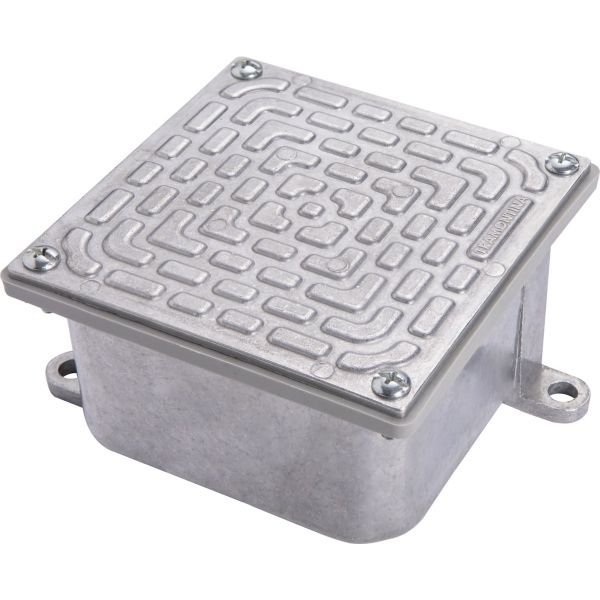 Caixa de Passagem CP-1010 100 x 100 x 60 mm em Alumínio com Tampa Reversível 56123/001 Tramontina