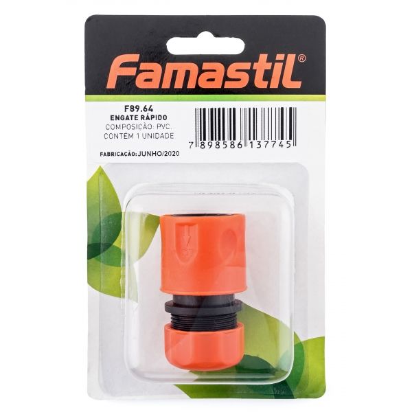 Engate Rapido Plastico Para Mangueira F89.64 Foxlux