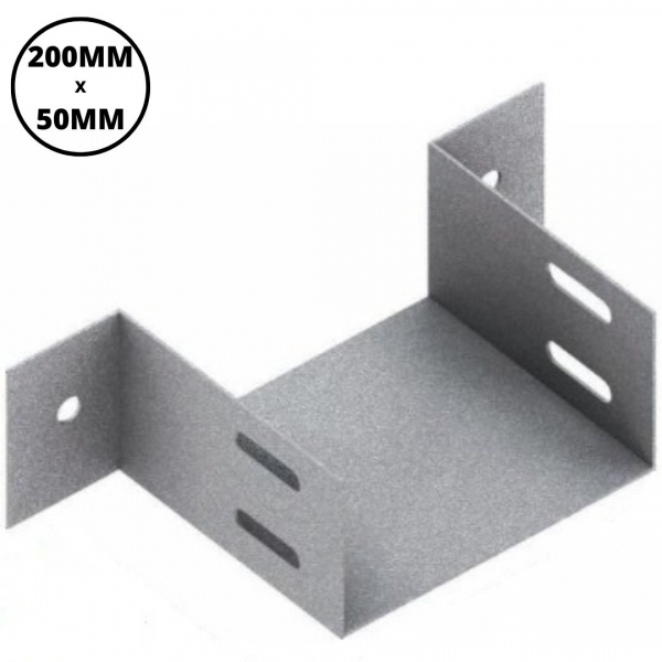 Flange para Eletrocalha 200 x 50 mm Piralux