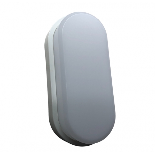 Luminária Arandela Tartaruga Branca 12 W Bivolt 3000 K Ip65 Avant