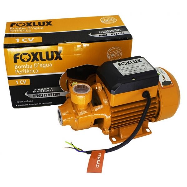 Bomba Periférica 1 cv Bivolt 6402 Foxlux
