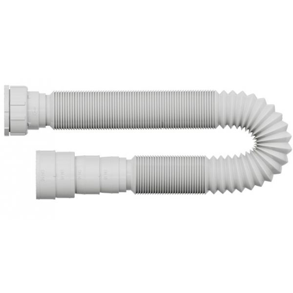 Sifão Tubo Extensivo Universal Branco 1,10 m 030138 Blukit