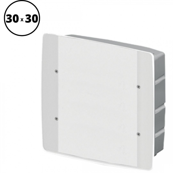 Caixa Passagem Embutir PVC 30 x 30 620638 Ilumi