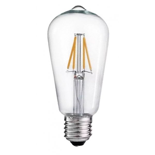 Lampada Filamento LED Pera ST64 4 W E27 2200 K 220v Led90.115 Foxlux