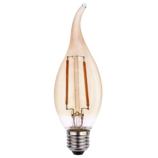 Lâmpada LED Filamento BA35 2 W E27 2.200 K Bivolt LED90.140 Foxlux
