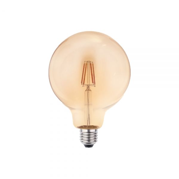 Lâmpada LED Filamento G125 4 W E27 2.200 K Bivolt LED90.120 Foxlux