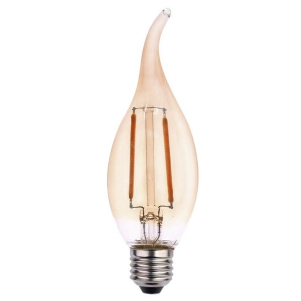 Lamp LED Fil E14 BA35 2 W 2200 K 127v Led90.138 Foxlux