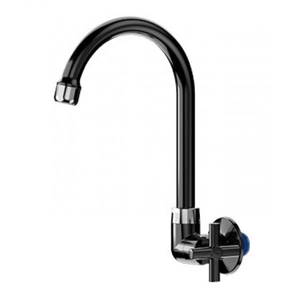 Torneira de Parede para Cozinha Lume Preto 191576 Blukit