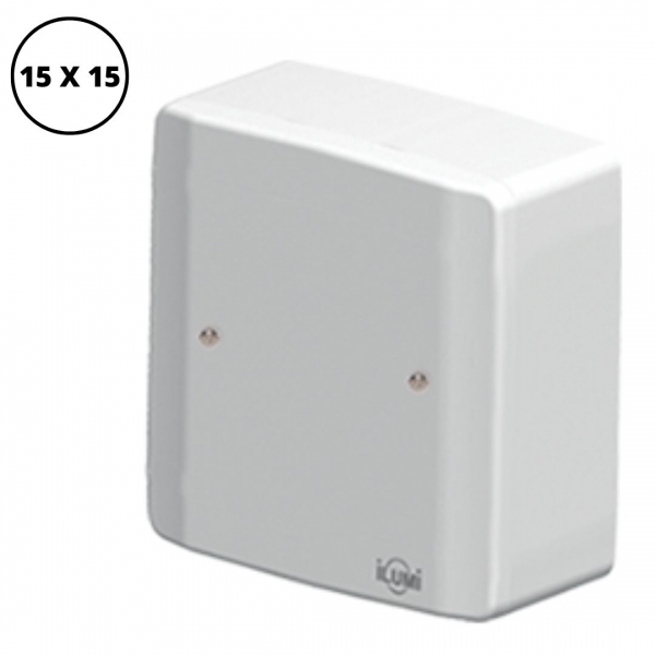 Caixa Passagem Sobrepor PVC 15x15 6206361 Ilumi