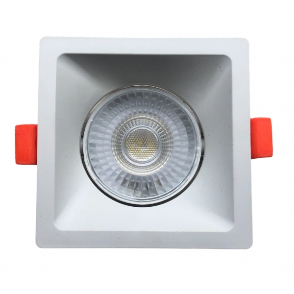 Spot Embutir Recuado Quadrado Branco 6 W 6.500 K 81466004 Blumenau Iluminação