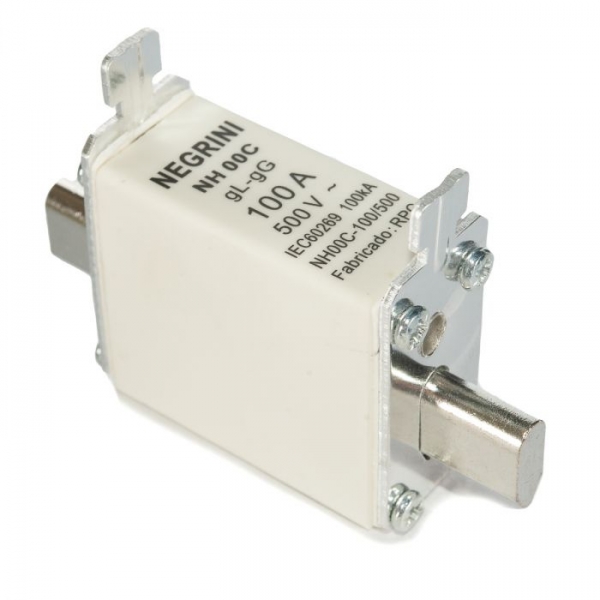 Fusível Retardado NH00 100 A Elétrica Bichuette