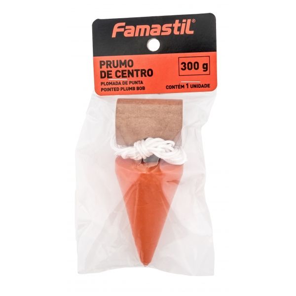 Prumo de Centro Metálico 300 g F44.01 Foxlux
