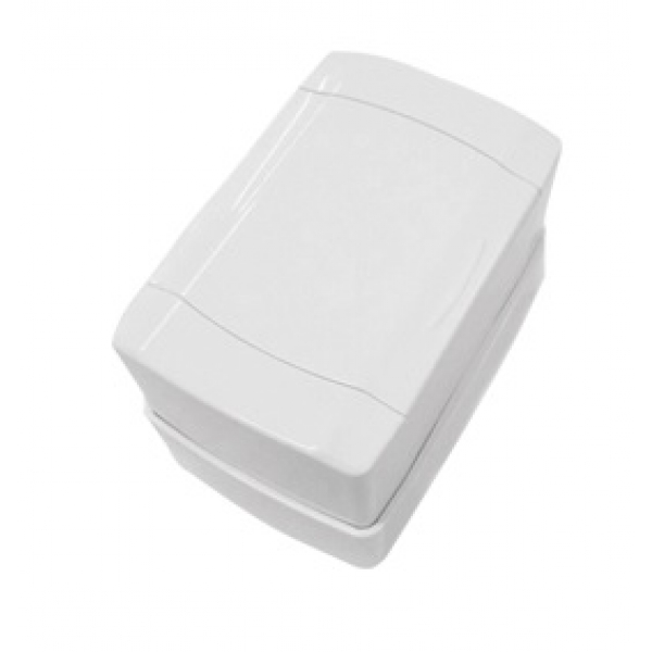 Quadro Distribuição Sobrepor PVC 2 Disjuntores Ilumi