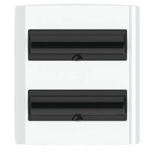 Quadro Distribuição Embutir PVC 24 Disjuntores 62068 Ilumi
