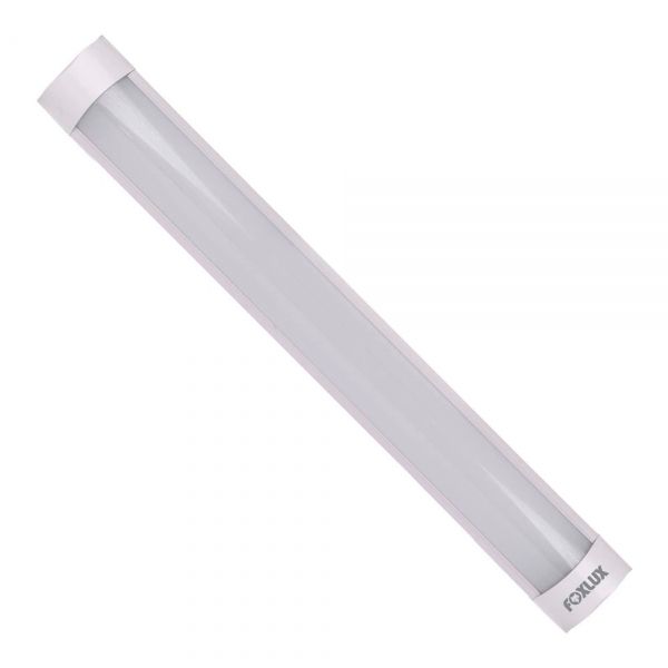Luminária Tubular LED Slim 18 W 3000 K Quente Bivolt Led05.13 Foxlux