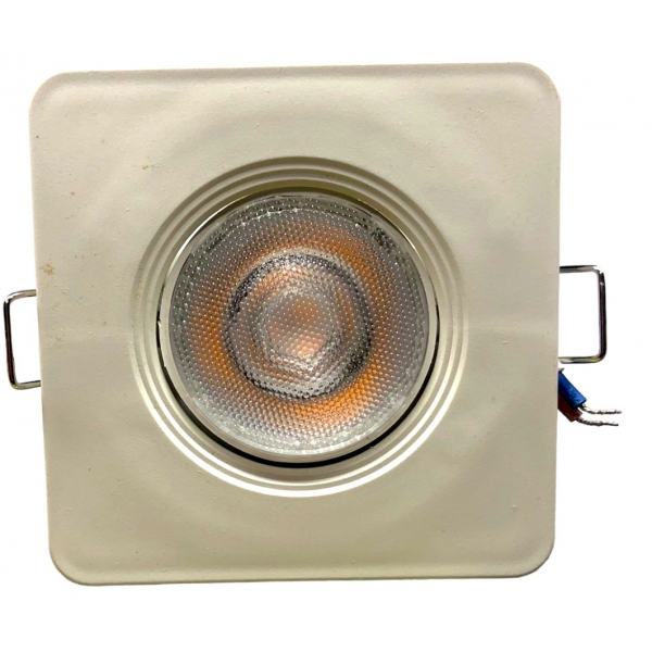 Spot LED Mini 3 W Bivolt 3000 K Quadrado Led90.76 Foxlux