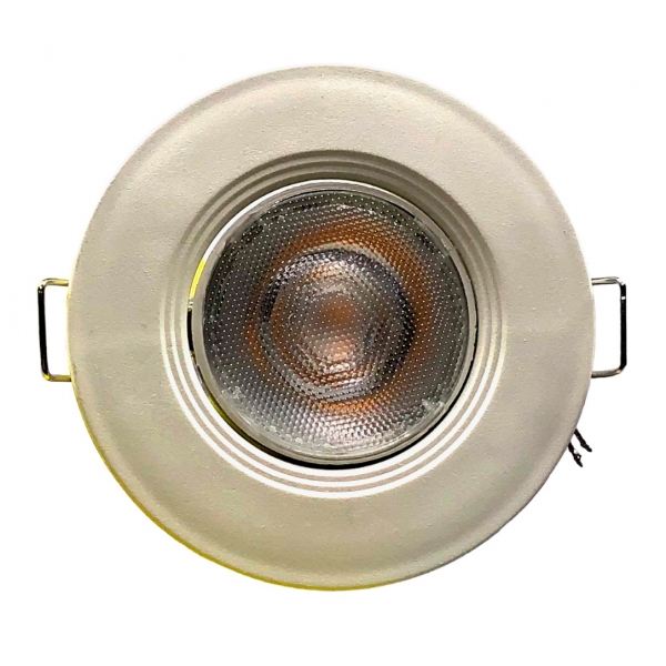 Spot LED Mini 3 W Bivolt 3000 K Redondo Led90.77 Foxlux