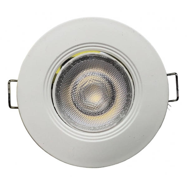 Spot LED Mini 3 W Bivolt 6500 K Redondo Led90.73 Foxlux