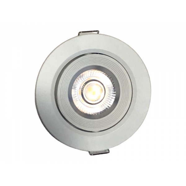 Spot LED 7 W Bivolt 3000 K Redondo Led90.79 Foxlux