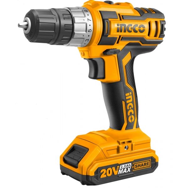 Parafusadeira e Furadeira INGCO 3/8 20 V CDLI20024-9