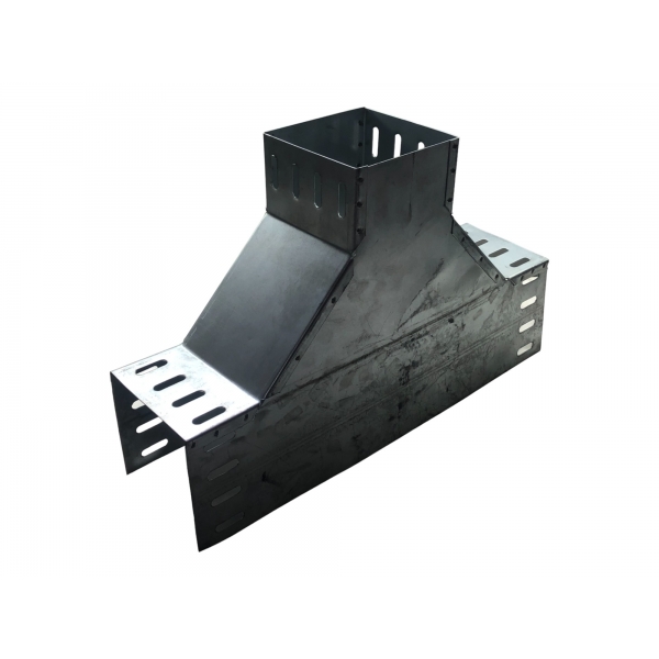 T Vertical Descida Lateral P/ Eletrocalha 100x100 Mm Piralux