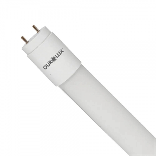 LAMPADA TUBULAR LED T5 18W BIVOLT COM DRIVER 6500K OUROLUX