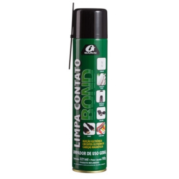 Limpa Contato Spray 321 ml 192 g Garin LLCI-321