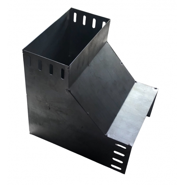 Derivação T Vertical com Descida Lateral para Eletrocalha 200 x 100 mm Piralux