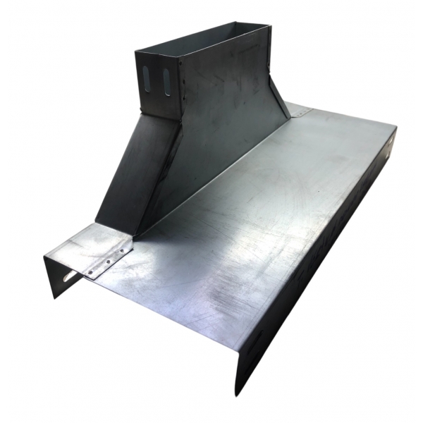 Derivação T Vertical com Descida Lateral para Eletrocalha 200 x 50 mm Piralux