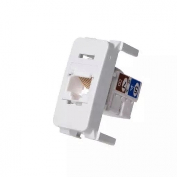 Tomada de Rede RJ45 Cat5e Branca B3 PA019412 Margirius